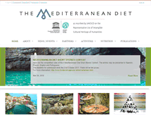 Tablet Screenshot of mediterradiet.org